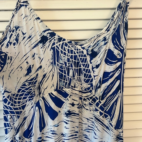 Jams World Hawaiian print rayon dress - Picture 3 of 5